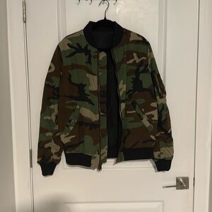 Supreme 2015 Reversible Cotton MA-1 Jacket – Size Medium